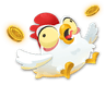 Logotipo Chicken Road - Juego del Pollo